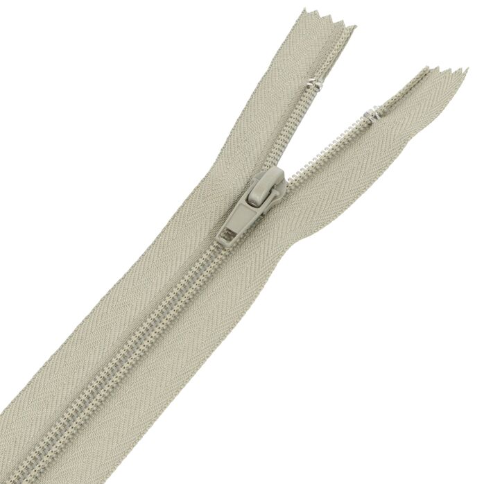 Zamek błyskawiczny #5 nierozdzielczy 20cm kolor szary średni