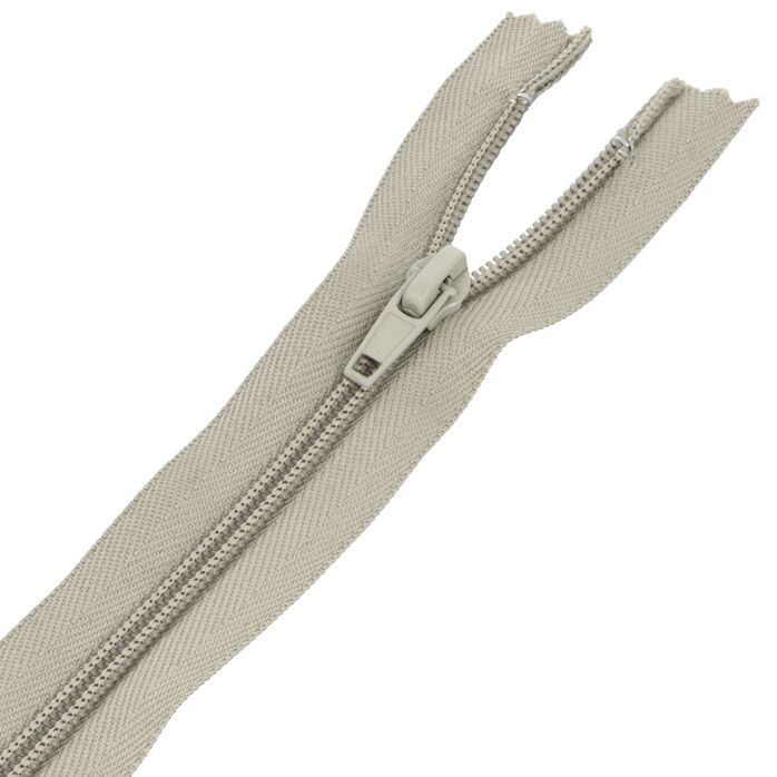 Zamek błyskawiczny #5 nierozdzielczy 35cm kolor beżowy