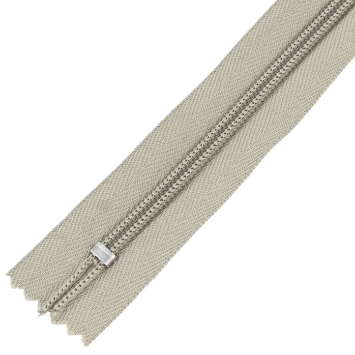 Zamek błyskawiczny #5 nierozdzielczy 35cm kolor beżowy