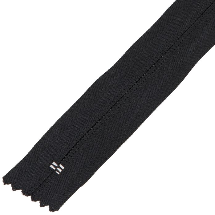 Zamek błyskawiczny #5 nierozdzielczy ozdobny 40cm kolor czarny