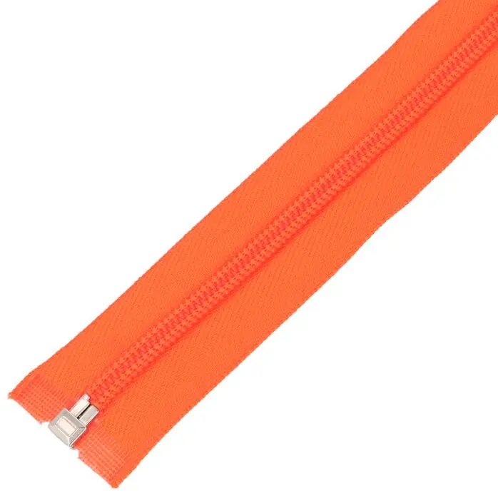 Zamek błyskawiczny #5 rozdzielczy 18cm kolor pomarańczowy