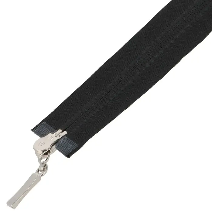 Zamek błyskawiczny #5 rozdzielczy ozdobny dwusuwakowy góra dół 35cm kolor czarny