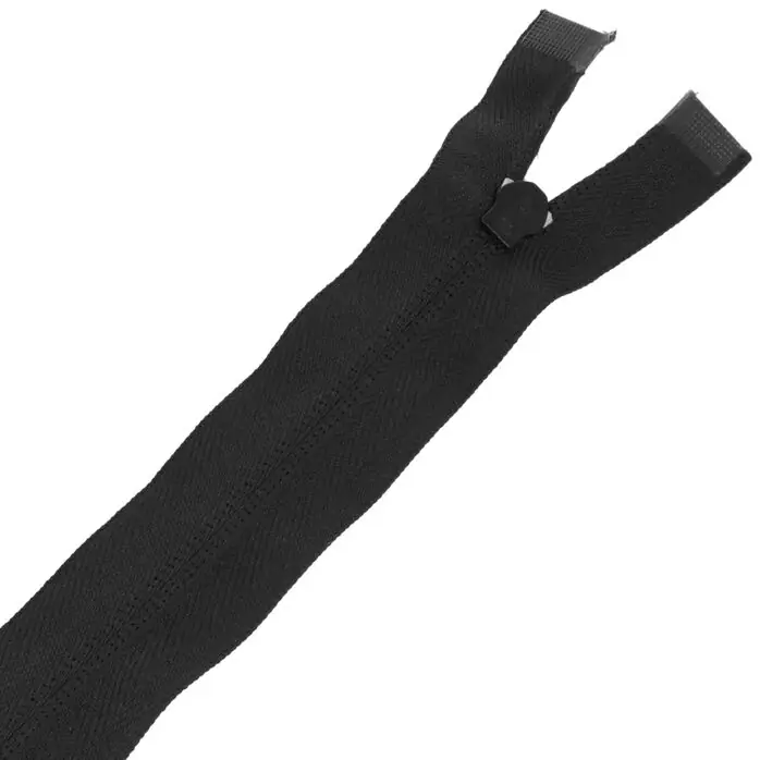 Zamek błyskawiczny #5 rozdzielczy dwusuwakowy góra dół 35cm kolor czarny