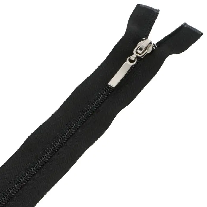 Zamek błyskawiczny #5 rozdzielczy ozdobny dwusuwakowy góra dół 35cm kolor czarny