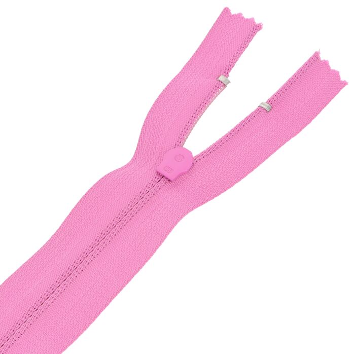Zamek błyskawiczny #5 nierozdzielczy 65cm kolor różowy