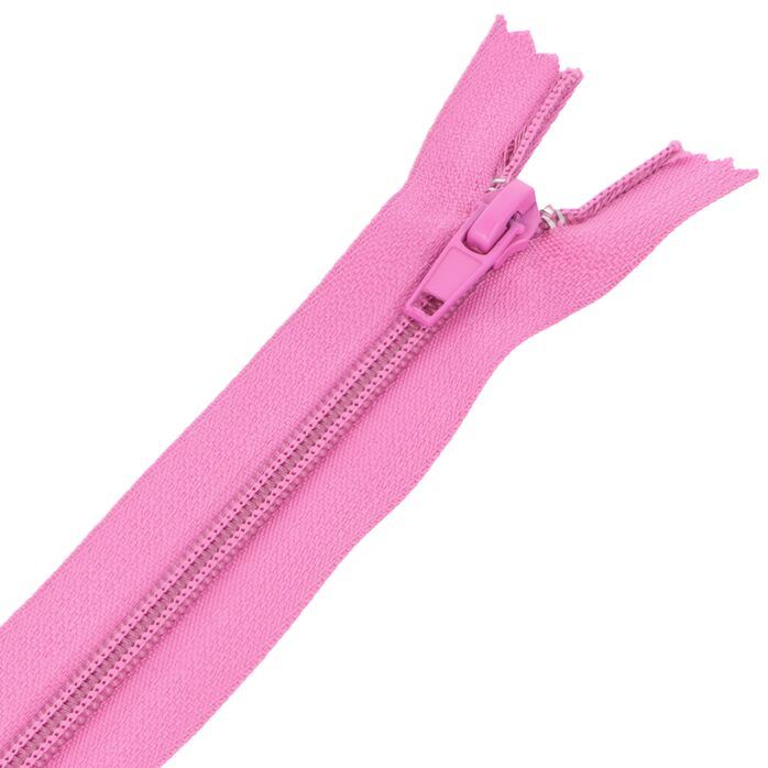 Zamek błyskawiczny #5 nierozdzielczy 65cm kolor różowy