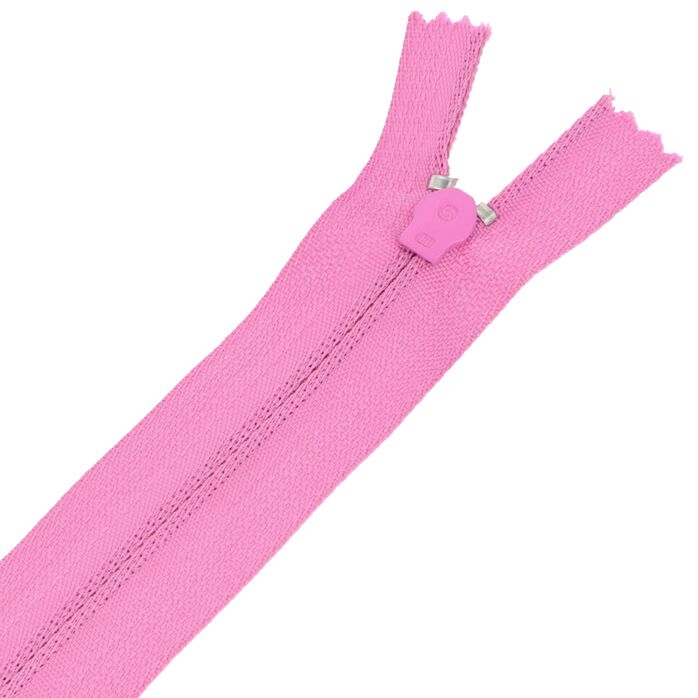 Zamek błyskawiczny #5 nierozdzielczy 65cm kolor różowy