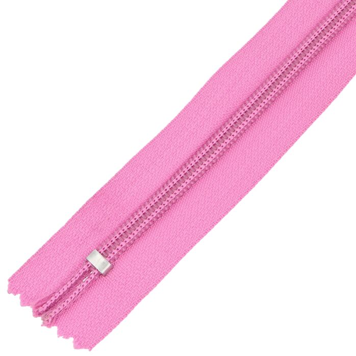 Zamek błyskawiczny #5 nierozdzielczy 65cm kolor różowy