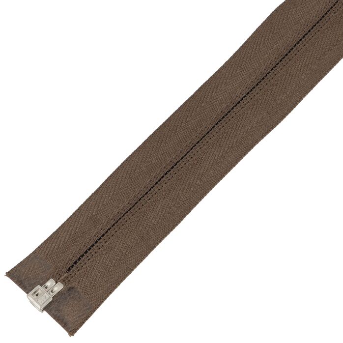 Zamek błyskawiczny #5 rozdzielczy 30cm kolor brązowy