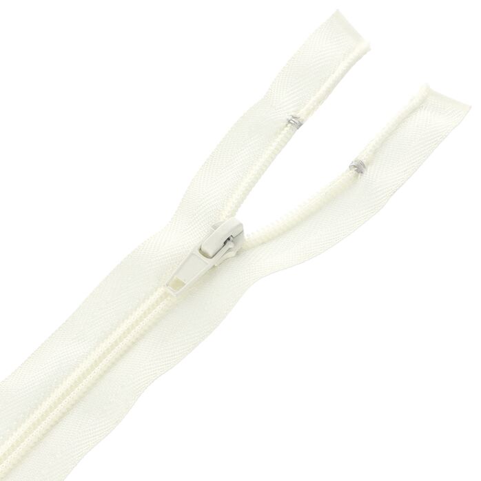 Zamek błyskawiczny #5 rozdzielczy 30cm kolor ekri