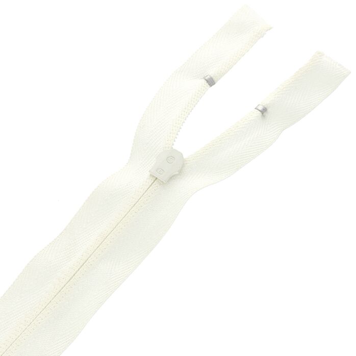 Zamek błyskawiczny #5 rozdzielczy 30cm kolor ekri