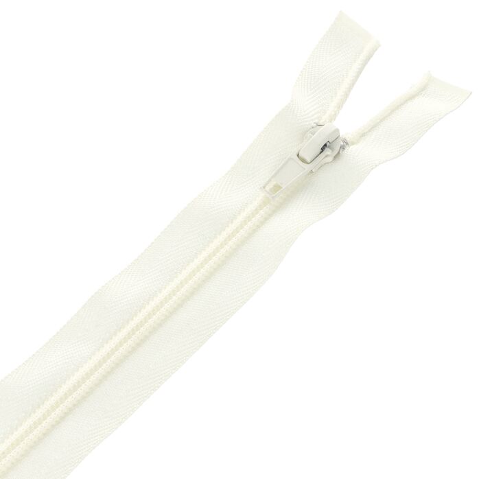 Zamek błyskawiczny #5 rozdzielczy 30cm kolor ekri