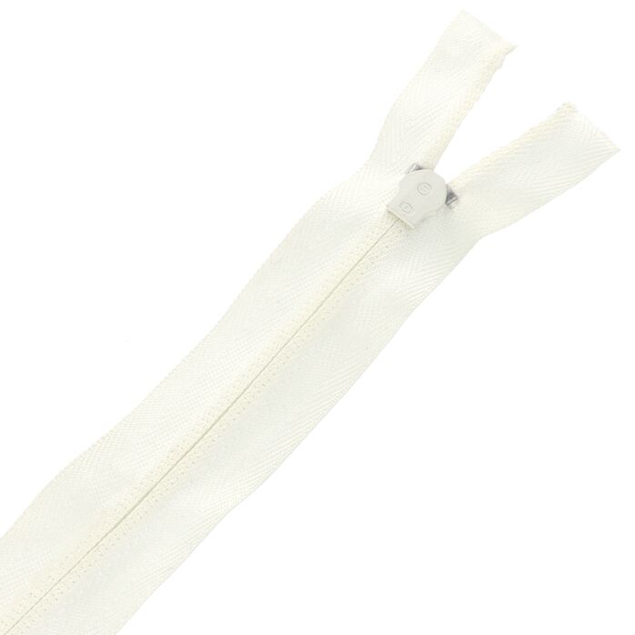 Zamek błyskawiczny #5 rozdzielczy 30cm kolor ekri