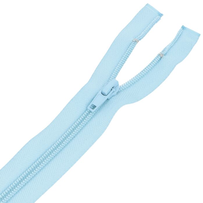 Zamek błyskawiczny #5 rozdzielczy 30cm kolor niebieski