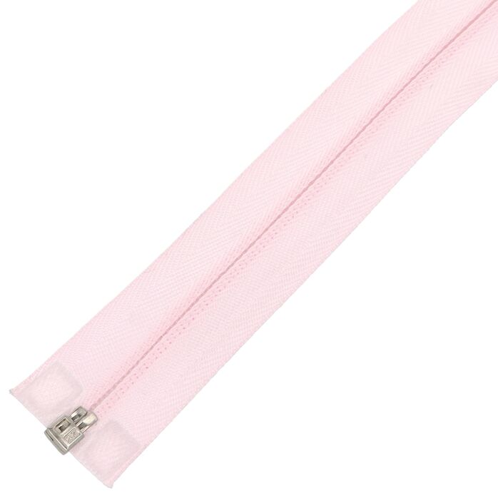 Zamek błyskawiczny #5 rozdzielczy 30cm kolor różowy