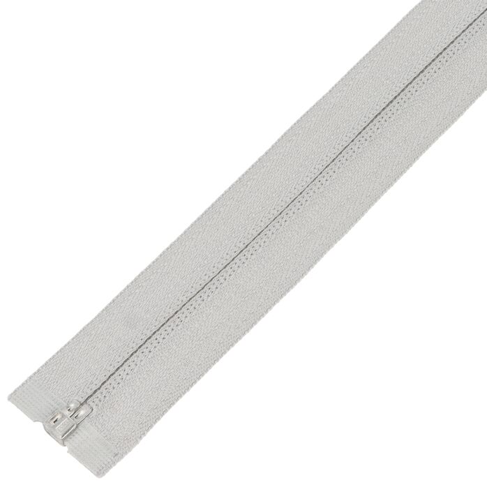 Zamek błyskawiczny #5 rozdzielczy 30cm kolor szary jasny