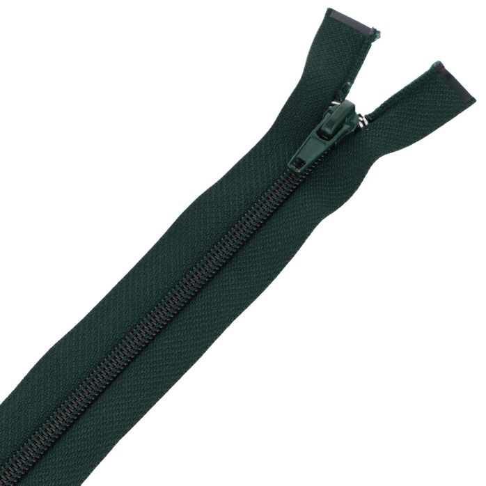 Zamek błyskawiczny #5 rozdzielczy 30cm kolor zielony