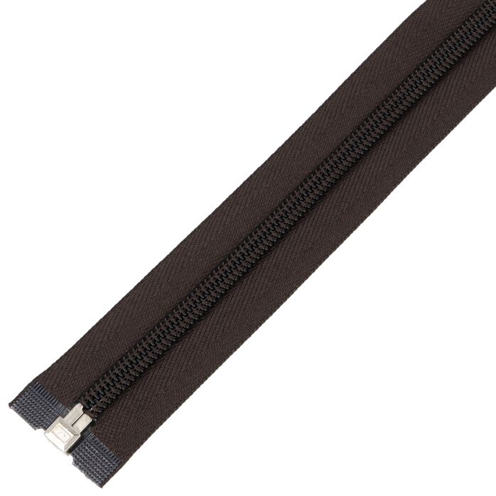 Zamek błyskawiczny #5 rozdzielczy 33cm kolor brązowy