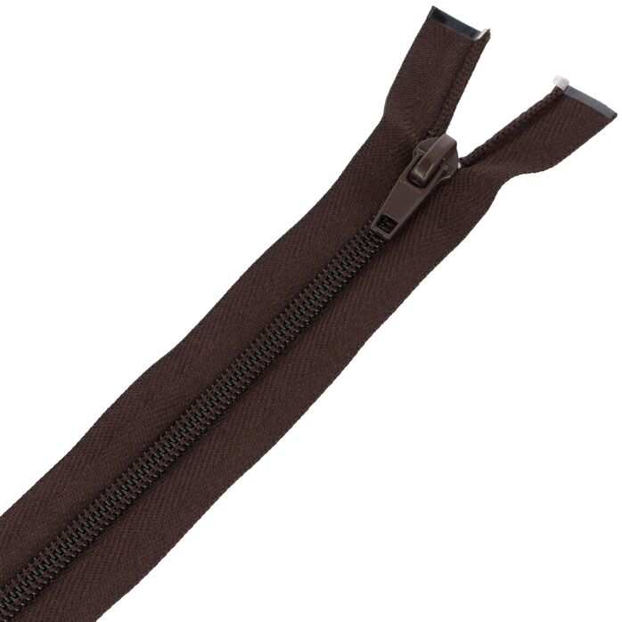 Zamek błyskawiczny #5 rozdzielczy 35cm kolor brązowy