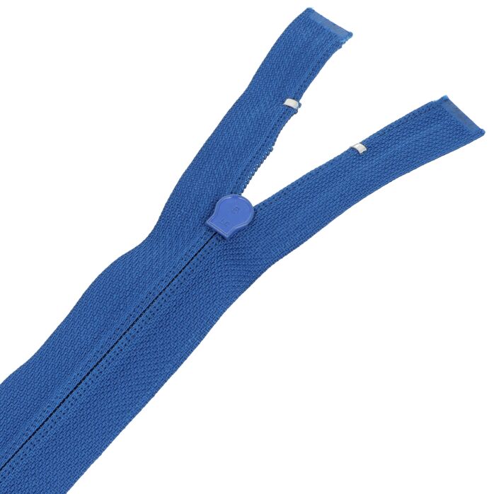 Zamek błyskawiczny #5 rozdzielczy 35cm kolor niebieski ciemny