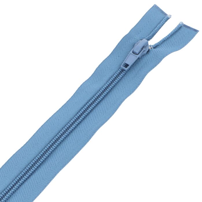 Zamek błyskawiczny #5 rozdzielczy 35cm kolor niebieski